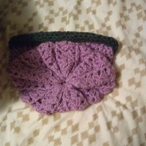 Womens slouchy falling water hat